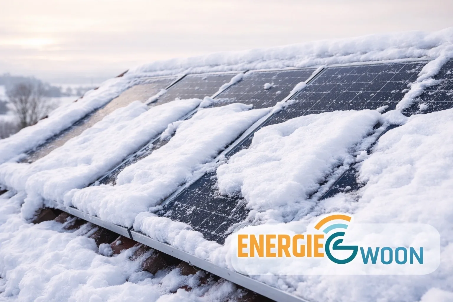 Sneeuw op zonnepanelen? Verwijder het beter niet